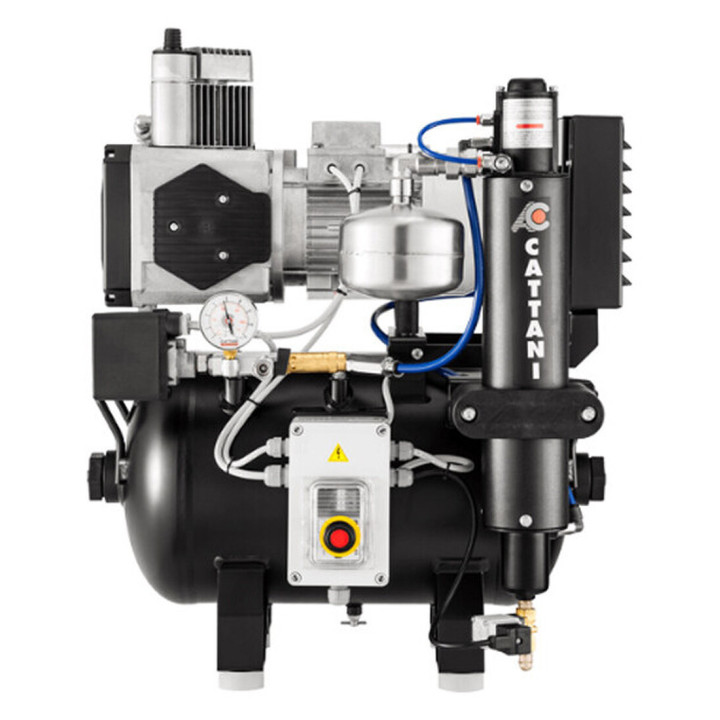 Compresor Cattani AC 100, con Secador de Aire | Iberoclinic