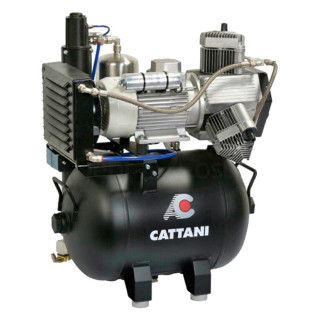 Compresor Cattani AC 300 para 4 a 5 equipos | Iberoclinic
