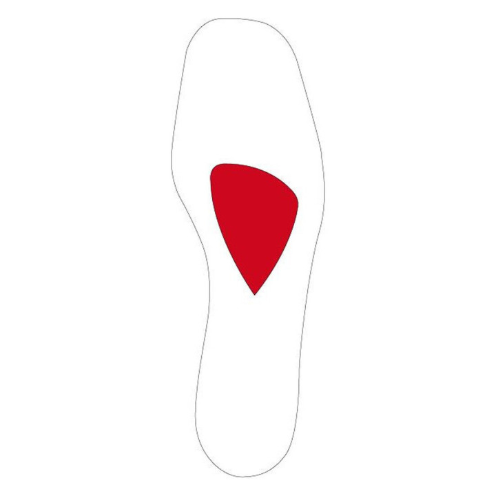 Apoyo retro-capital espuma de latex roja 4025